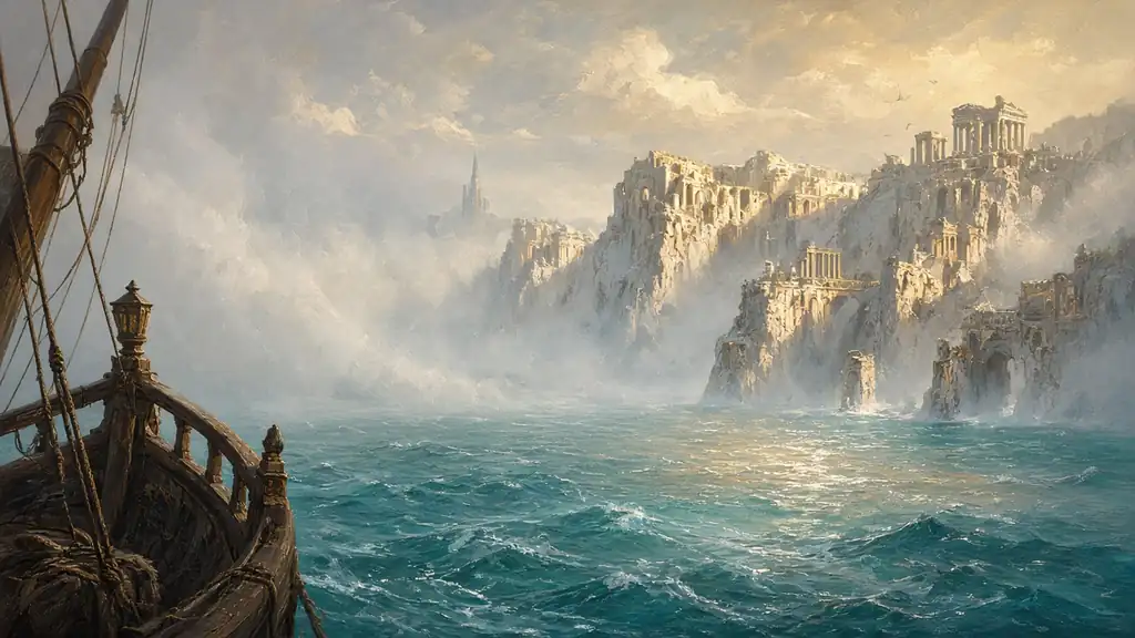Original fantasy illustration for Alaris & the Veil
