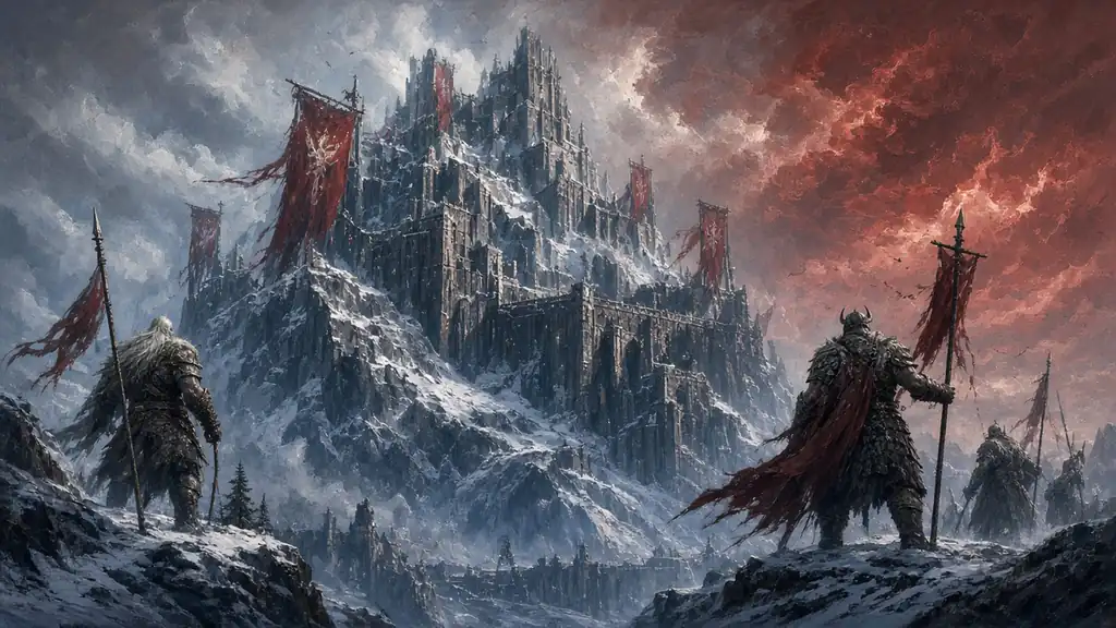 Original fantasy illustration for Kael Drakkel & the Kromzek